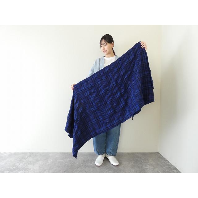 SALE】prit(プリット) ウールコットンチェックストール(00640)※セール