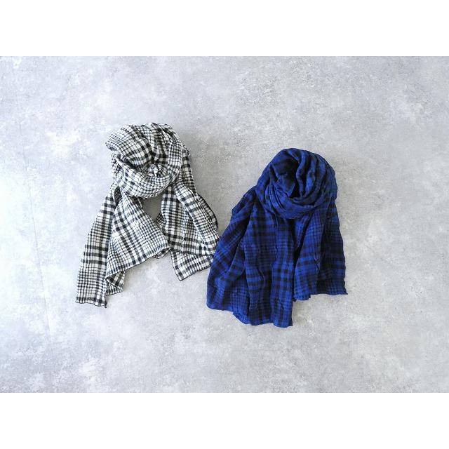 SALE】prit(プリット) ウールコットンチェックストール(00640)※セール
