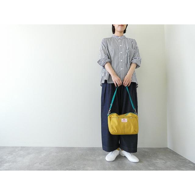 prit(プリット) 40/1ブロードストライプ スタンドカラービッグシャツ