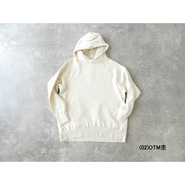 SALE】prit(プリット) 裏毛起毛ラグランスリーブフードプルオーバー