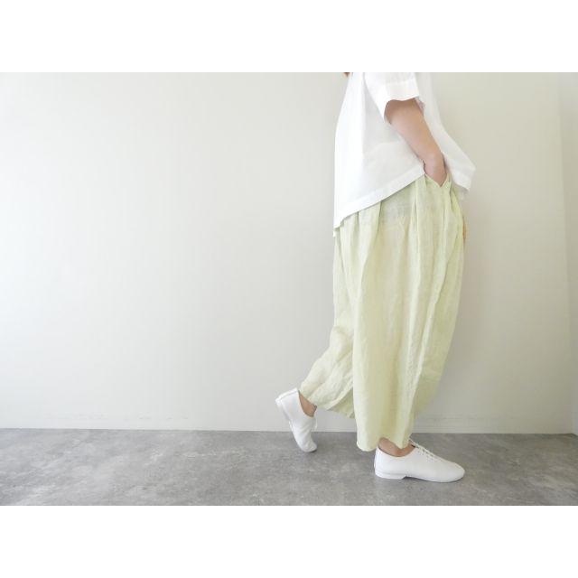 ROBE de PEAU(ローブ デ ポー) リネンカミーユタックパンツ(R358