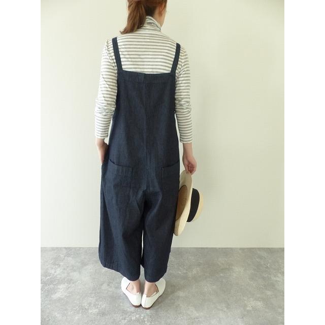 SARAHWEAR(サラウェア) インディゴデニムサロペットパンツ(C16022