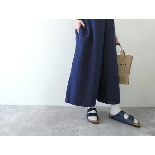 SARAHWEAR(サラウェア) コットンリネンデニムサロペットパンツ(C16063