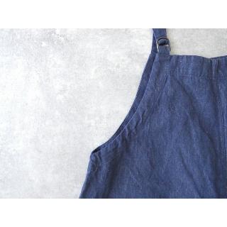 SARAHWEAR(サラウェア) コットンリネンデニムサロペットパンツ(C16063