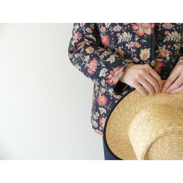 SOIL(ソイル) 60sキャンブリックフラワープリントノーカラージャケット  