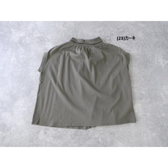 TANG(タング) スーピマコットンバイオシルスムース前後2WAYプルオーバー SALE】TANG(タング) スーピマコットンバイオシルスムース前後