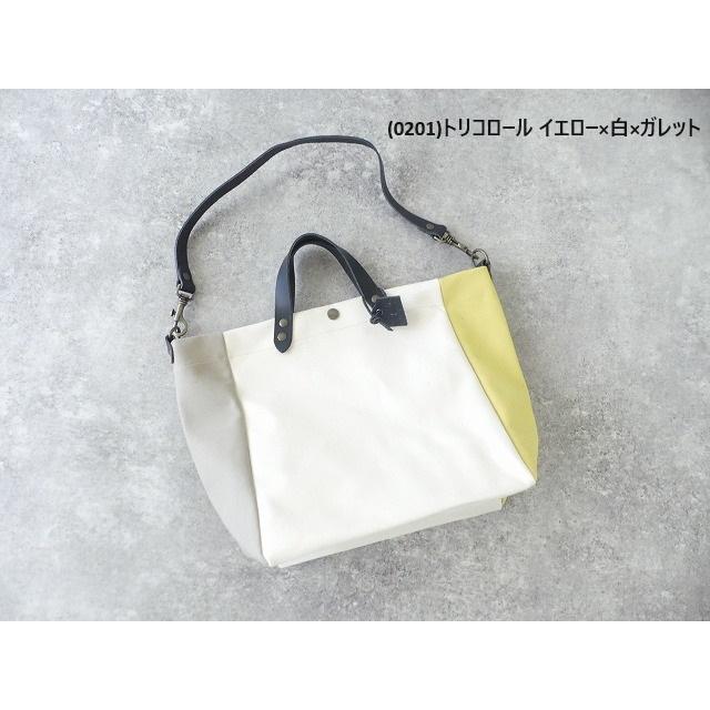 TAMPICO(タンピコ) SMALL MININ BEACH BAG cotton C-TRICOLOUR