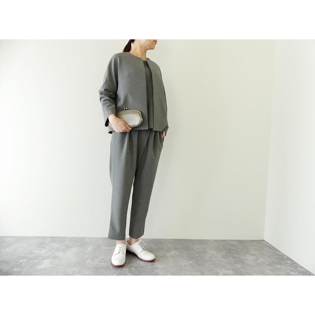 TRAVAIL MANUEL ノーカラージャケット グレー　今だけお値引き TRAVAIL MANUEL ノーカラージャケット グレー 今だけお値引き 【公式通販】