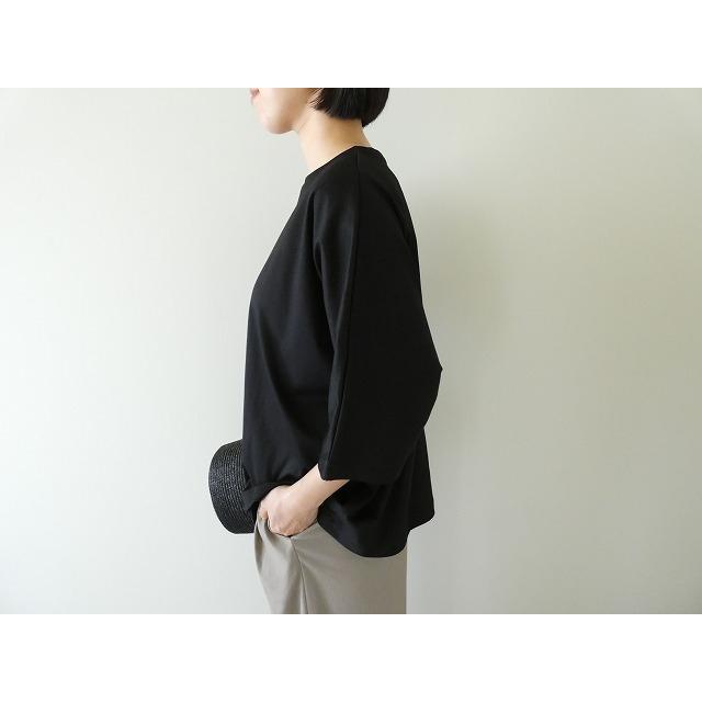 TRAVAIL MANUEL(トラバイユマニュアル) コットンスムース5分袖プル 