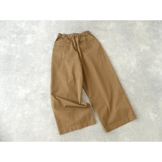 TRAVAIL MANUEL トラバイユマニュアル コンパクトチノワイドパンツ TRAVAIL MANUEL トラバイユマニュアル コンパクトチノツータック