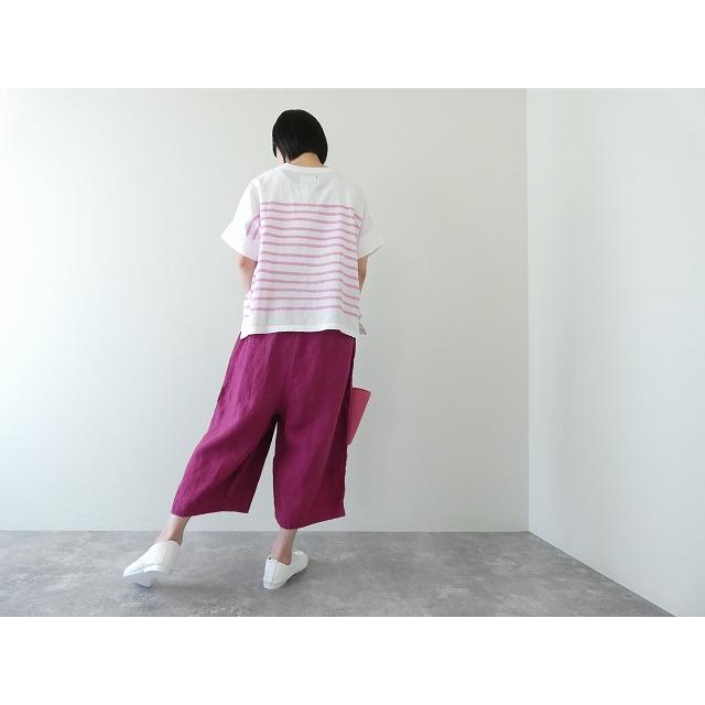 tumugu(ツムグ) ソリトリネン8分丈パンツ(TB23245)