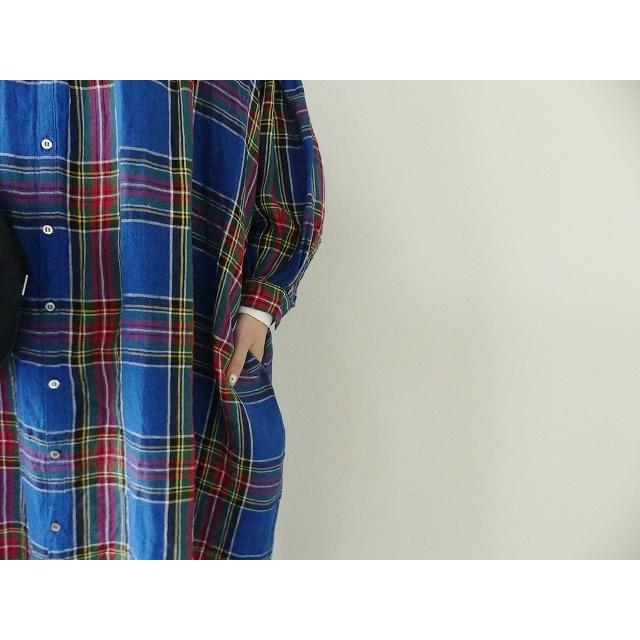 ユニヴァーサルティシュ／東炊きタータンチェックリネンシャツドレス／新品未使用 楽天市場】universal tissu ユニヴァーサルティシュ 東炊き