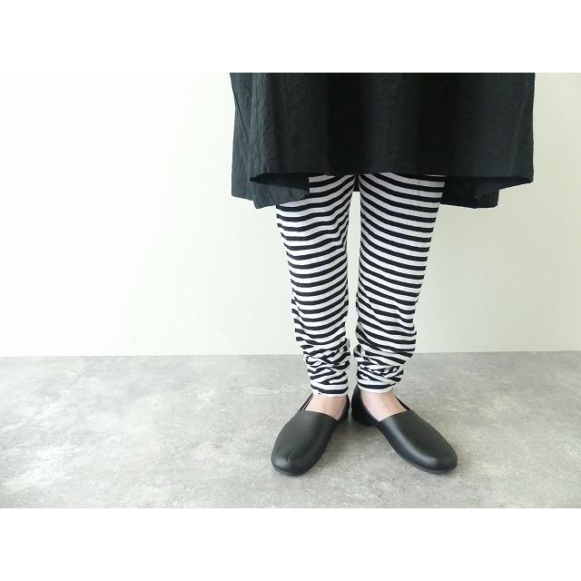 ヴェリテクール 強撚天竺サルエルパンツ ブラック Veritecoeur(ヴェリテクール) 強撚天竺サルエルパンツ(ST-069