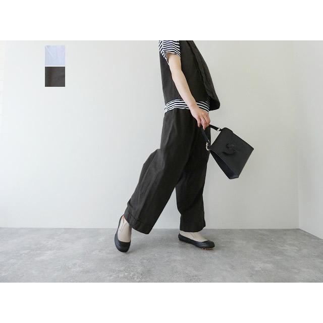 Veritecoeur(ヴェリテクール) ガーメントダイダブル裾パンツ(VC-2697