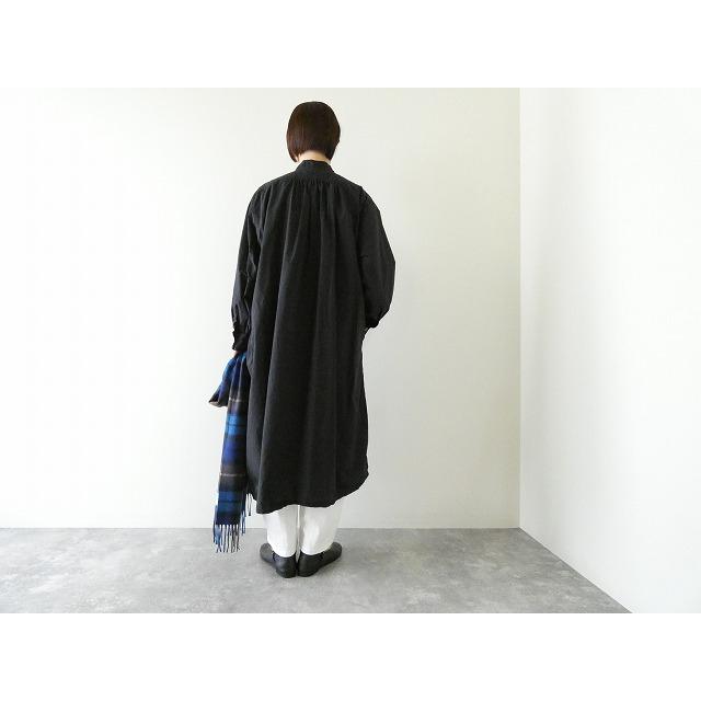 希少／Thierry Mugler／リネン混合／裏地キュプラ／日本製／黒／M ms5587- リネン混デニムプルオーバーシャツ（シャツ/ブラウス）｜Jih