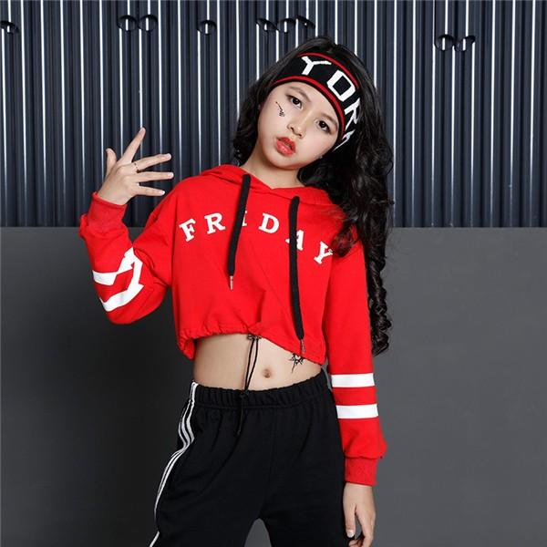110cm 170cm 2点セット ダンス衣装 ヒップホップ Hiphop 衣装 トップス パンツ サルエルパンツ キッズダンス 衣装 女の子 ジュニア ジャージ 赤 黒 Xhdance002 Spadefashion 通販 Yahoo ショッピング