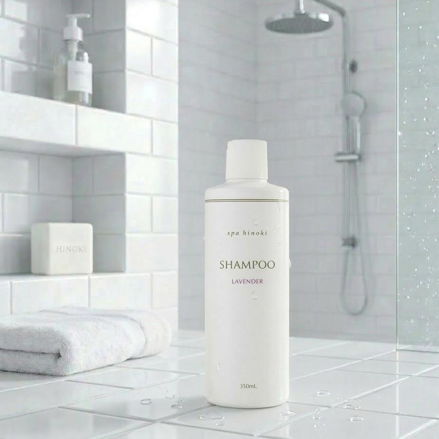 spa hinoki シャンプー ラベンダー 350mL ノンシリコン リンスイン