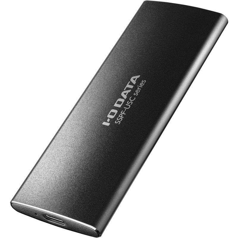 アイ・オー・データ　USB　3.2　Gen　2対応　高速モデル　ポータブルSSD　1TB　日本メーカー　SSPF-USC1T