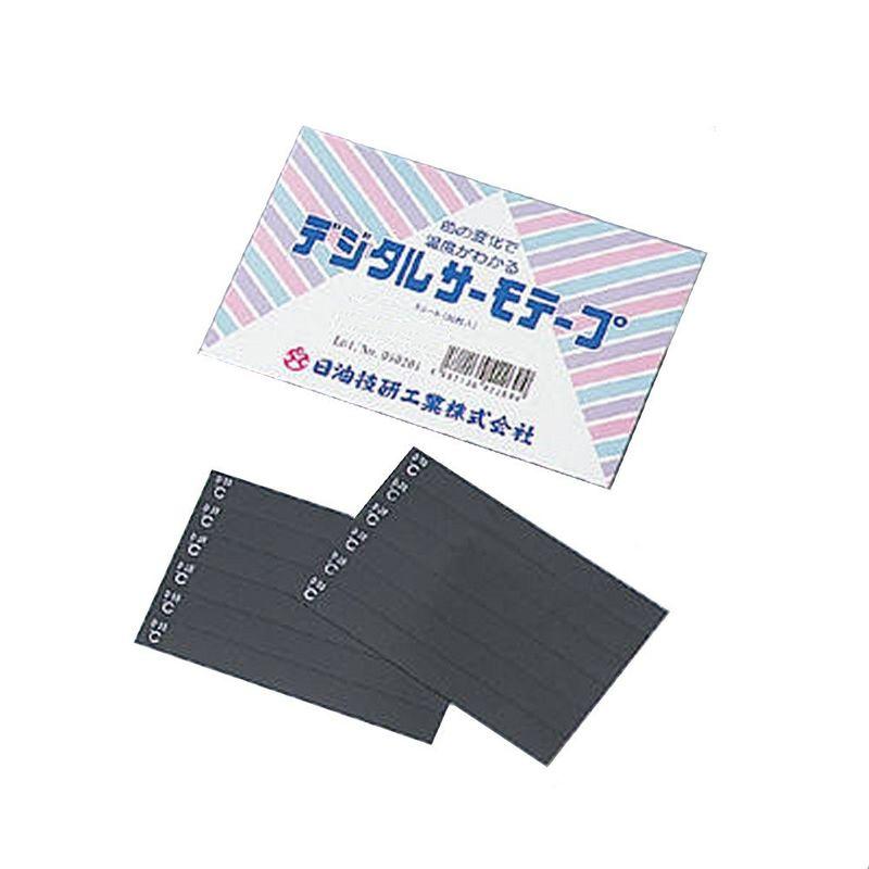 日油技研工業　デジタルサーモテープ　D-38　30入　1-628-03