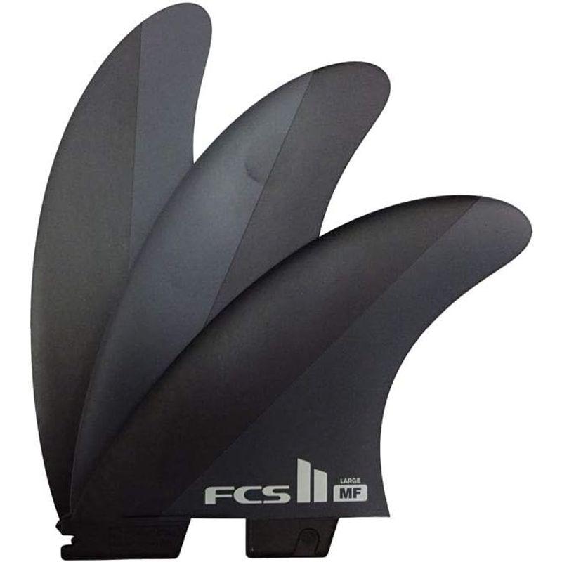FCS2 フィン MF NEOCARON TRIフィン BLK-GRY LARGE ミック