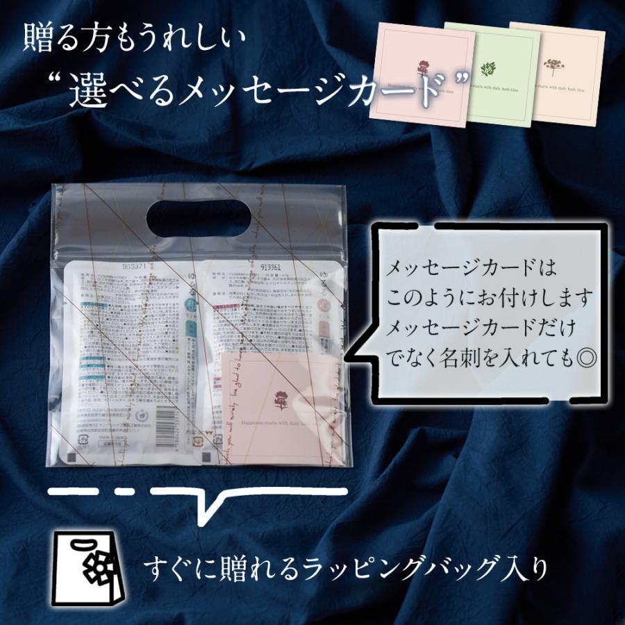 入浴剤 プチギフト 温泉の素 ゆるる 5set 10袋 お配り 個包装
