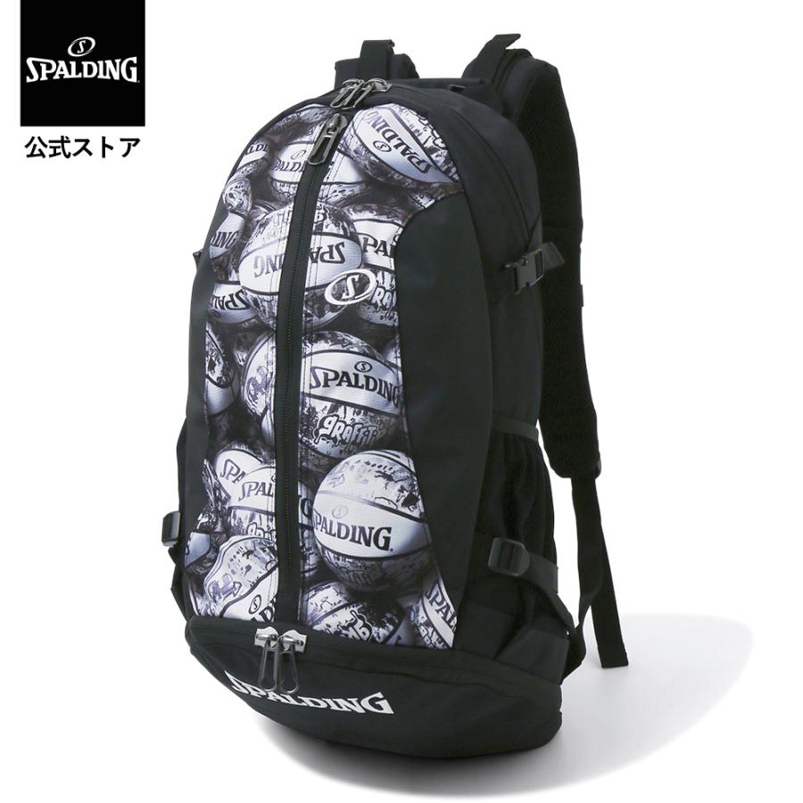 値下げ【新品未使用】SPALDING ケイジャー グラフィティ 40-007GW SPALDING（スポルディング） 公式 ケイジャー グラフィティ ホワイト
