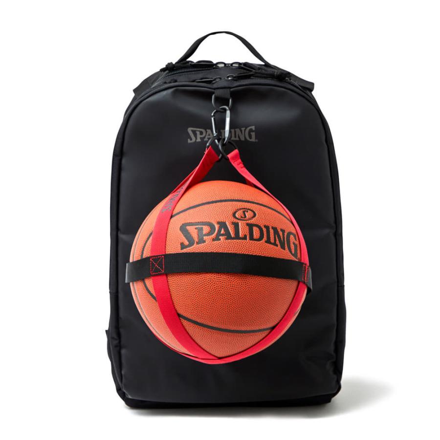 バスケットボール バッグ ボールハーネス ブラック×レッド 50-013RD バスケ ボールケース 1個 メンズ レディース スポルディング  スポルディング公式 PayPayモール店 - 通販 - PayPayモール