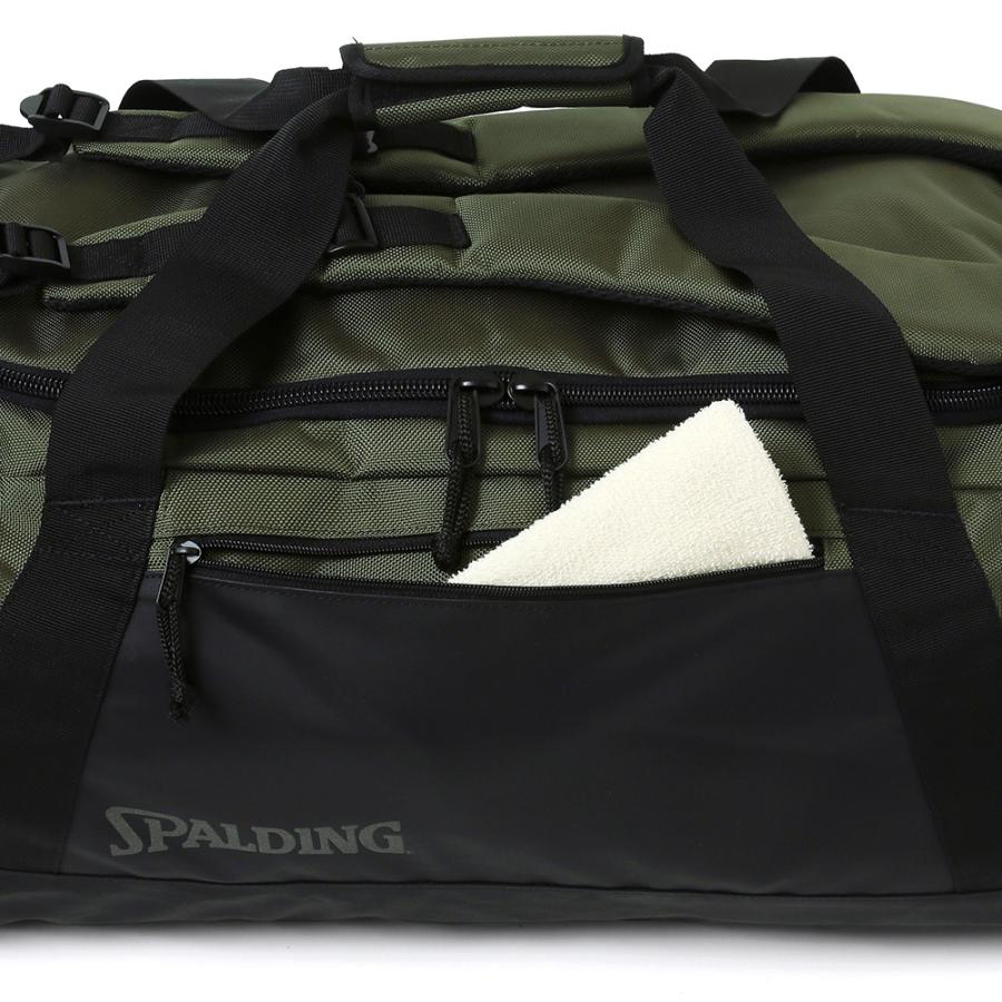 SPALDING（スポルディング） 公式 ヴァースダッフル 3WAY カーキ x