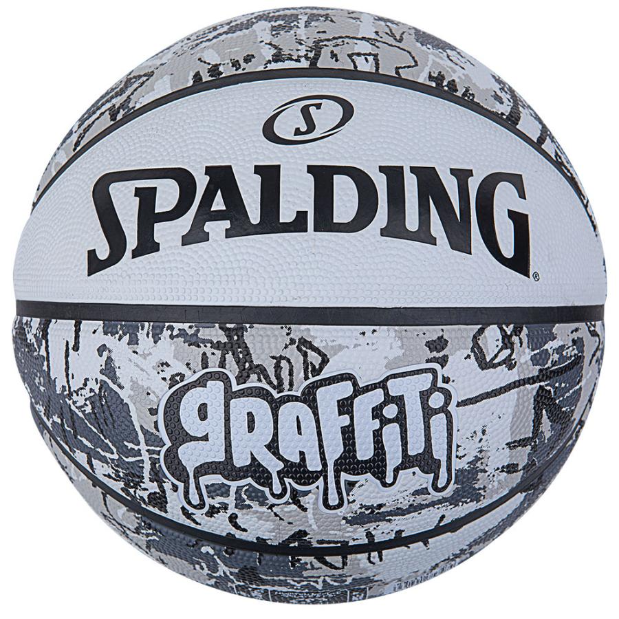 バスケットボール グラフィティ ホワイト 7号球 84-375Z ゴム 屋外 外用 屋内 室内 スポルディング｜spalding｜03