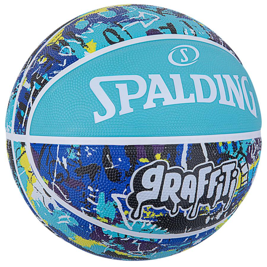SPALDING（スポルディング） 公式 グラフィティ ブルー ラバー 5号球