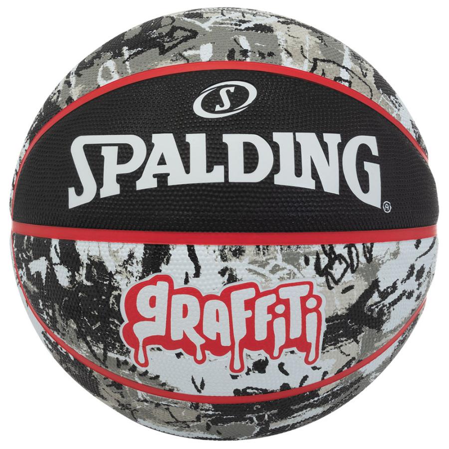 SPALDING（スポルディング） 公式 グラフィティ ブラック×レッド