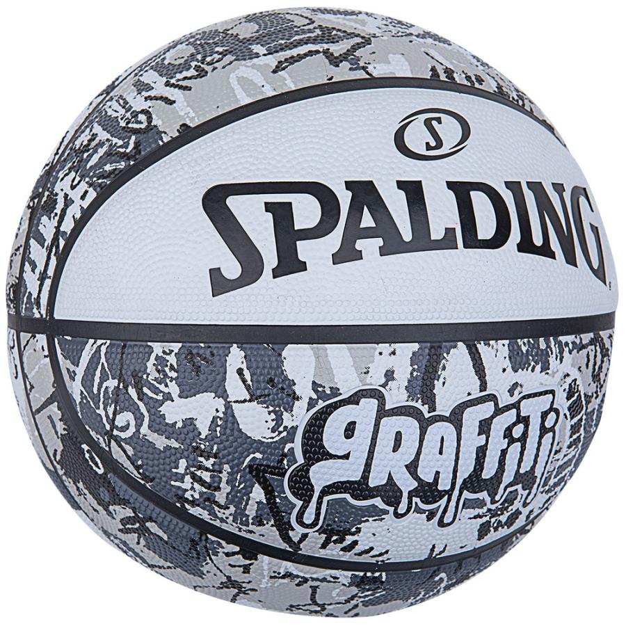 SPALDING（スポルディング） 公式 グラフィティ ホワイト ラバー 5号球