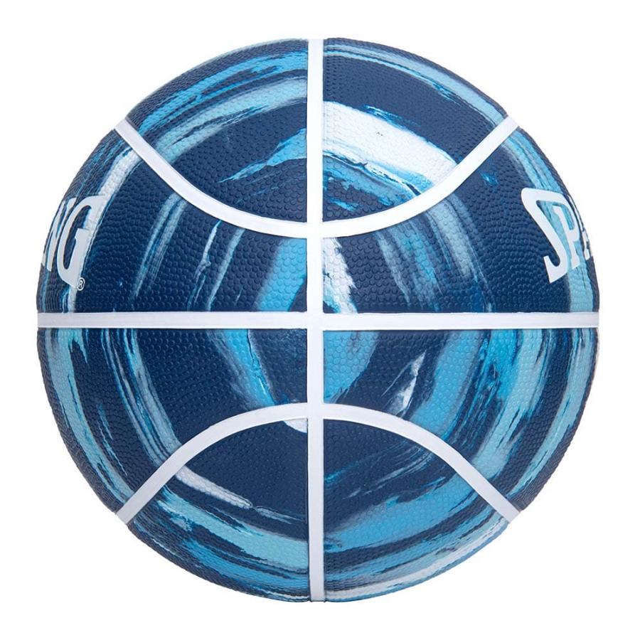 SPALDING（スポルディング） 公式 マーブル ネイビー ライトブルー
