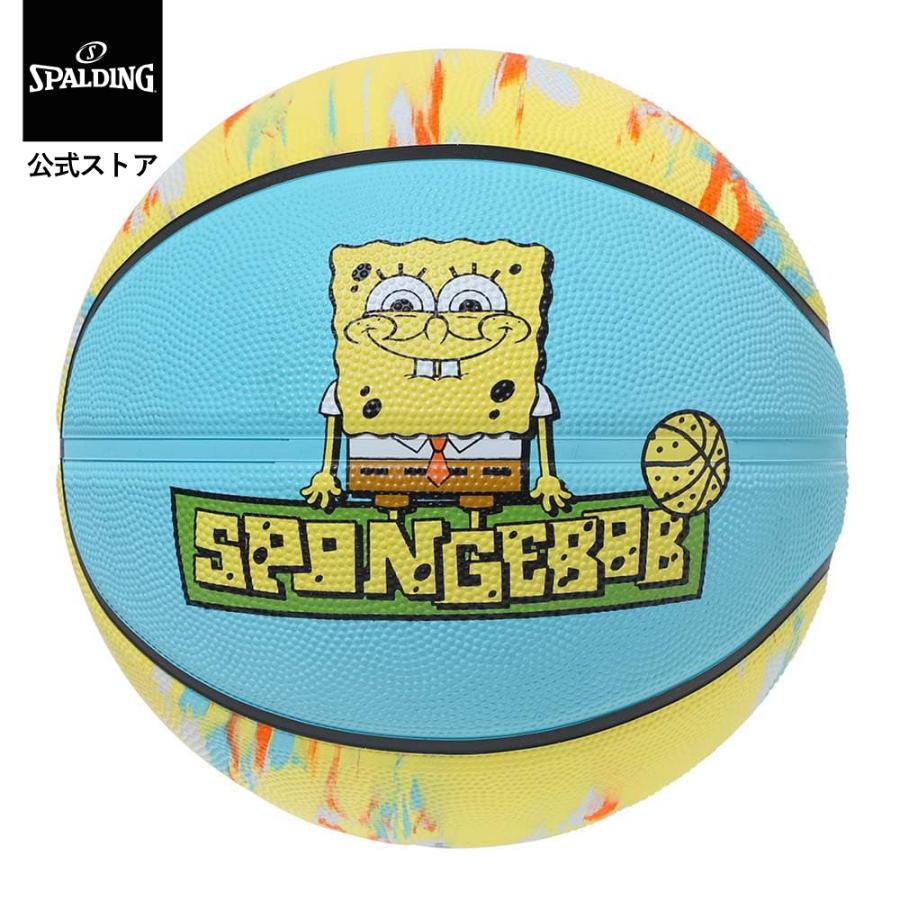 SPALDING（スポルディング） 公式 スポンジ・ボブ マーブル ラバー 5号