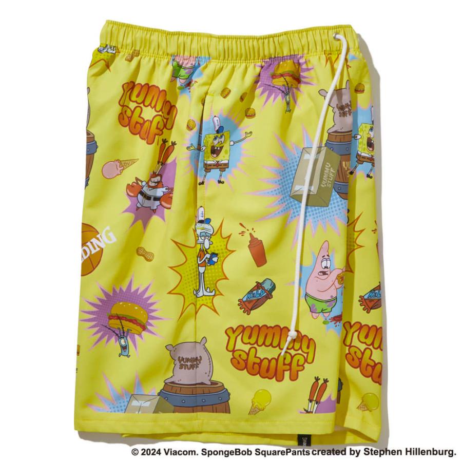 SPALDING（スポルディング） 公式 ジュニア 布帛パンツ スポンジ・ボブ