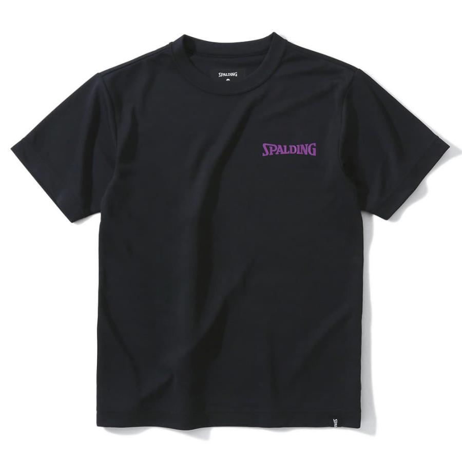 バスケットボール ジュニア Tシャツ エンブレム SJT23056 バスケ ウェア 練習着 半袖 シャツ ジュニア キッズ｜spalding｜07