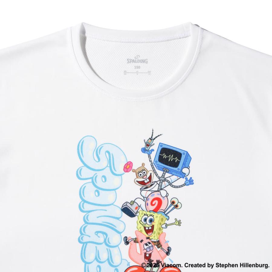 SPALDING（スポルディング） ジュニア Tシャツ スポンジ・ボブ