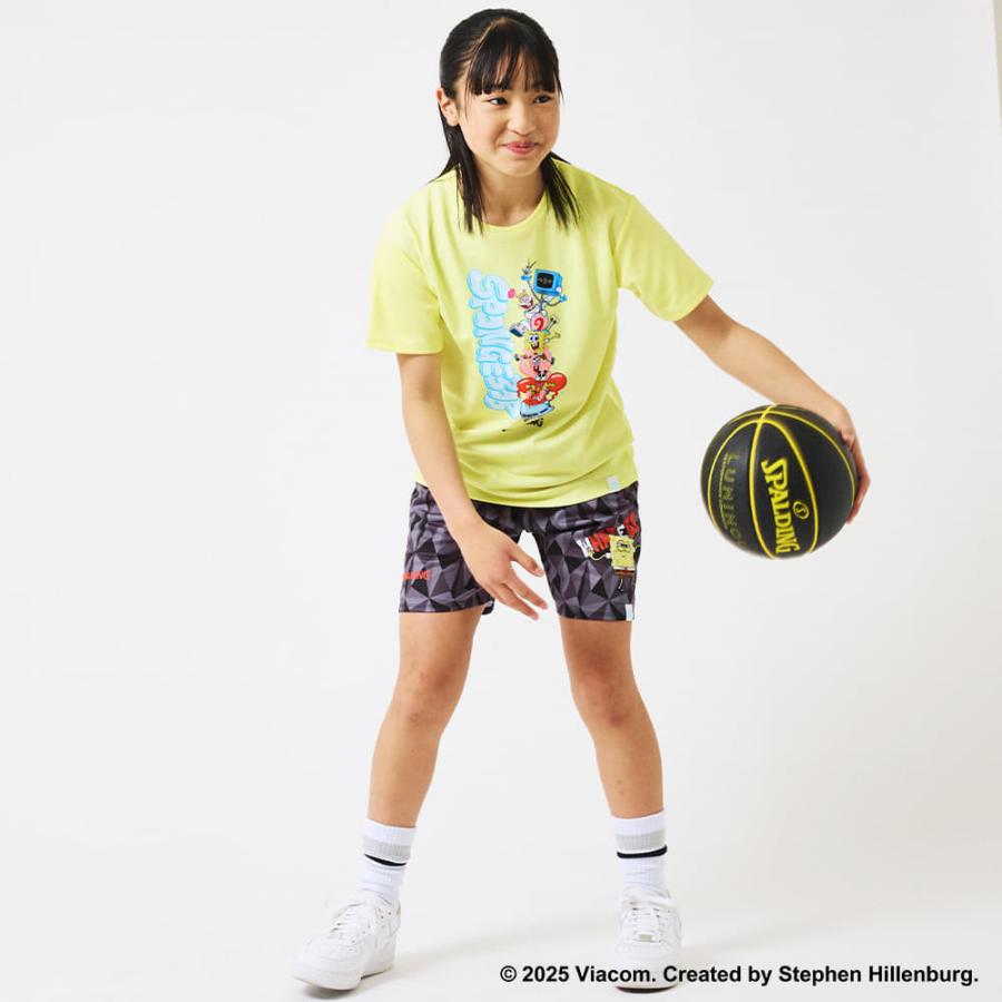 サッカーウェア　キッズ　SPALDING(150)ユニセックス　スポルディング SPALDING（スポルディング） ジュニア Tシャツ スポンジ・ボブ