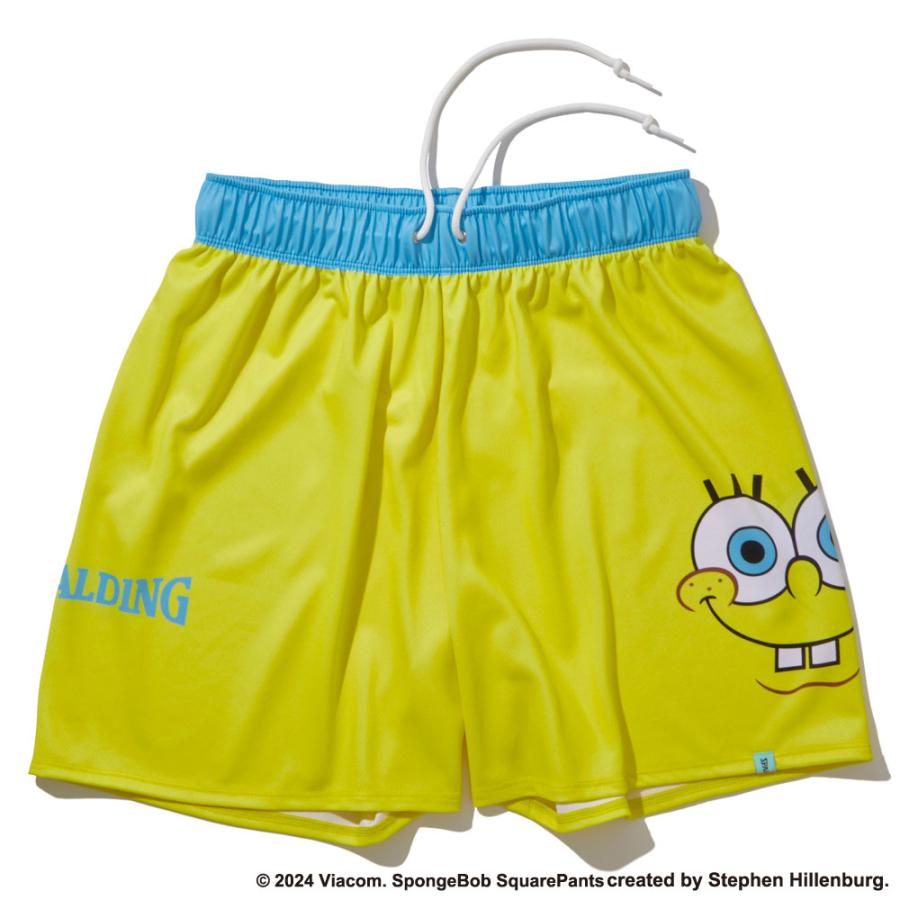 SPALDING（スポルディング） 公式 ジャージー ショーツ スポンジ・ボブ