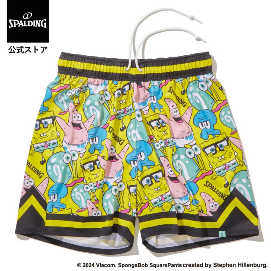 SPALDING（スポルディング） 公式 ジャージー ショーツ スポンジ・ボブ