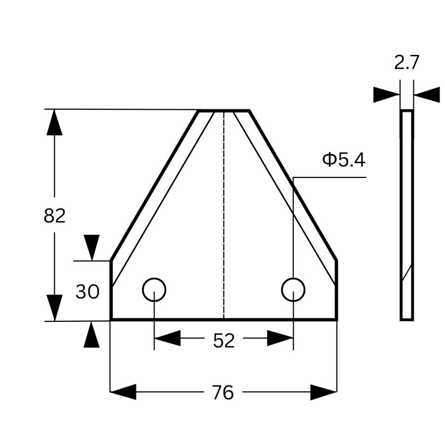 NewHolland（ニューホランド）】コンバイン用セクションナイフ 25枚