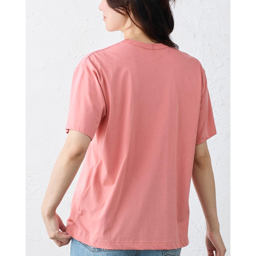 日本製 綿100％ コットンドレスTシャツ クルーネック 丸首 レディース トップス カットソー Tシャツ インナー 半袖 5分袖 春 夏 綿 接触冷感 快適素材 大人 |  | 17