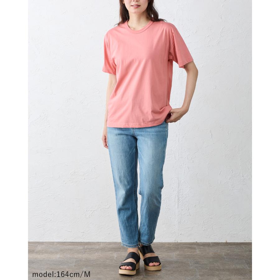 日本製 綿100％ コットンドレスTシャツ クルーネック 丸首 レディース トップス カットソー Tシャツ インナー 半袖 5分袖 春 夏 綿 接触冷感 快適素材 大人 |  | 18