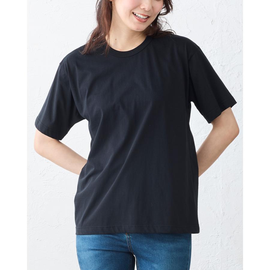 日本製 綿100％ コットンドレスTシャツ クルーネック 丸首 レディース トップス カットソー Tシャツ インナー 半袖 5分袖 春 夏 綿 接触冷感 快適素材 大人 |  | 20