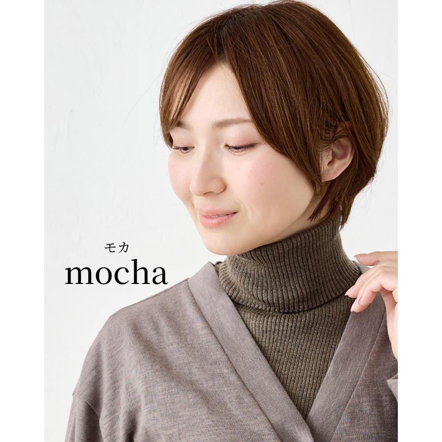 つけ襟 タートルネック メリノウール リブ ネックウォーマー 付け襟 タートル ハイネック マフラー スヌード スタンドカラー 冬 秋 春 レディース 付け衿 |  | 08