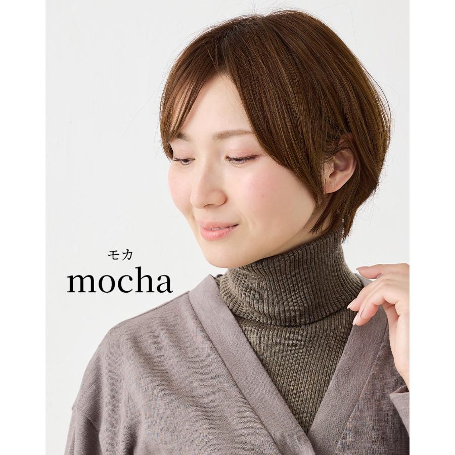 つけ襟 タートルネック メリノウール リブ ネックウォーマー 付け襟 タートル ハイネック マフラー スヌード スタンドカラー 冬 秋 春 レディース 付け衿 |  | 08