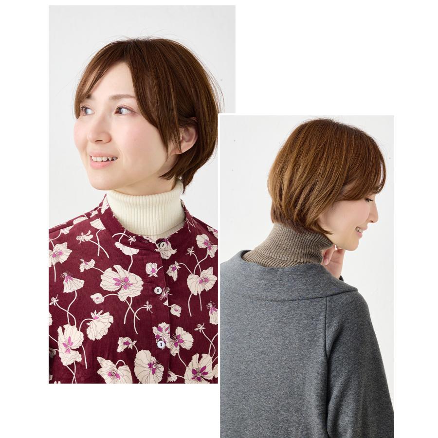 つけ襟 タートルネック メリノウール リブ ネックウォーマー 付け襟 タートル ハイネック マフラー スヌード スタンドカラー 冬 秋 春 レディース 付け衿 |  | 09