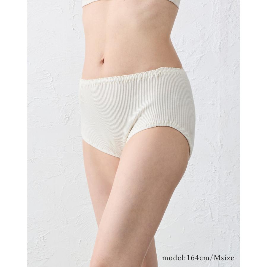 日本製 オーガニックコットン レディース スタンダード ショーツ  吸湿速乾 天然素材 インナー 快適フィットレディースインナー レディースショーツ 蒸れない |  | 10