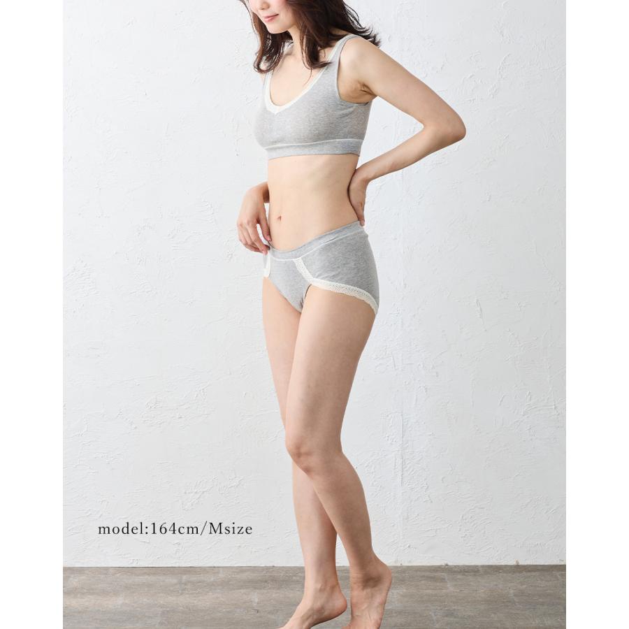 日本製 オーガニックコットン レディース スタンダード ショーツ  吸湿速乾 天然素材 インナー 快適フィットレディースインナー レディースショーツ 蒸れない |  | 12