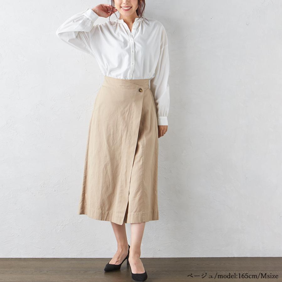 ワイドパンツルック ガウチョパンツ レディース 7分丈 スカーチョ スカンツ フレア 夏 綿 麻 276339 |  | 10